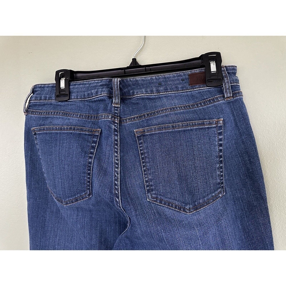 Lauren Ralph Lauren LRL Jeans Straight Leg Women’s Size 10 Classic Dark Wash - Picture 5 of 11